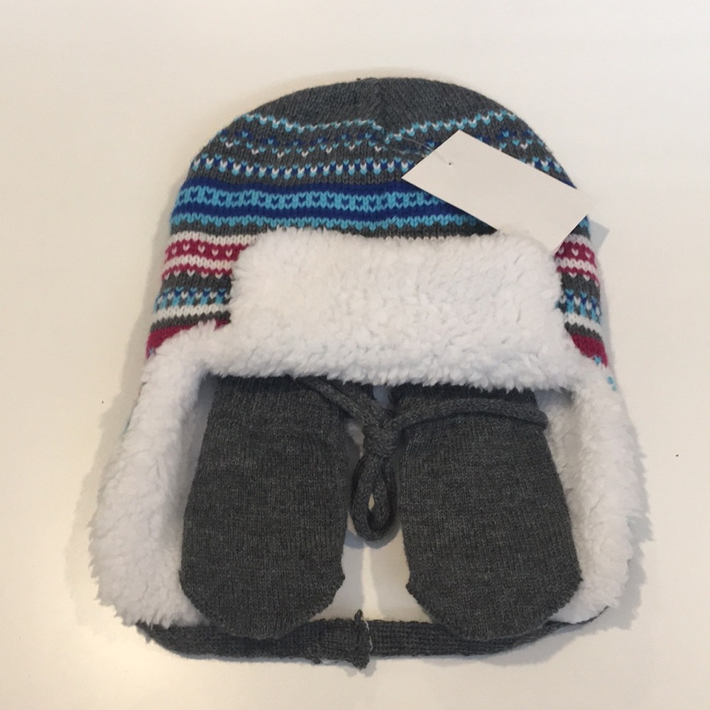 AARDVARK Toasty Knit Toddler Hat & Mittens